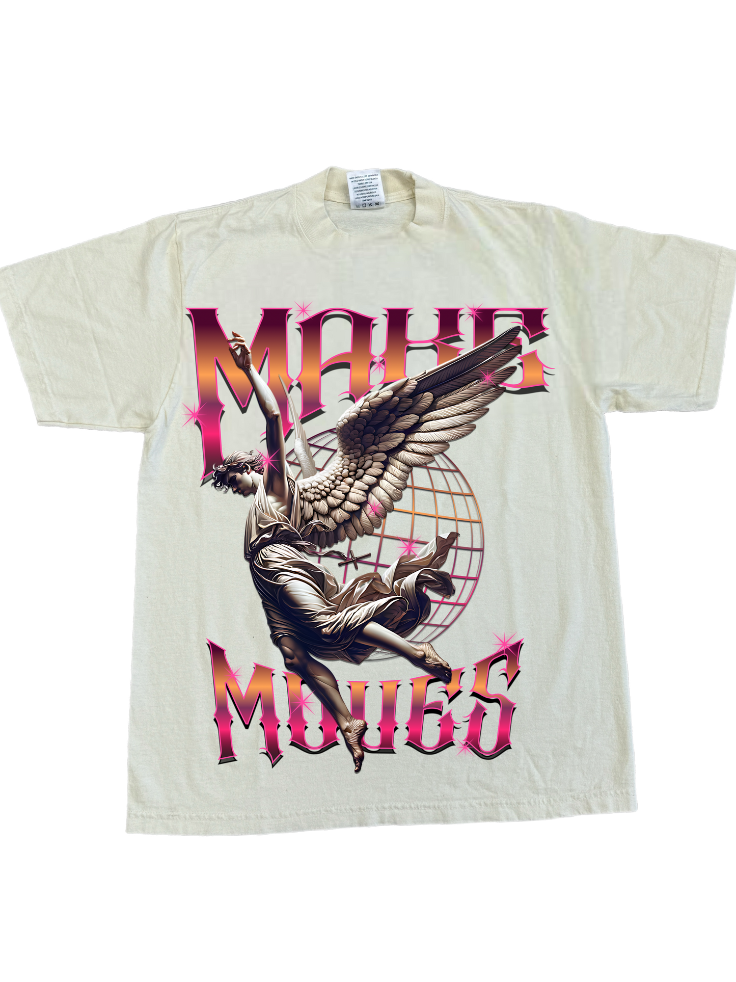 MakeMoves “Angel” Heavyweight T-Shirt