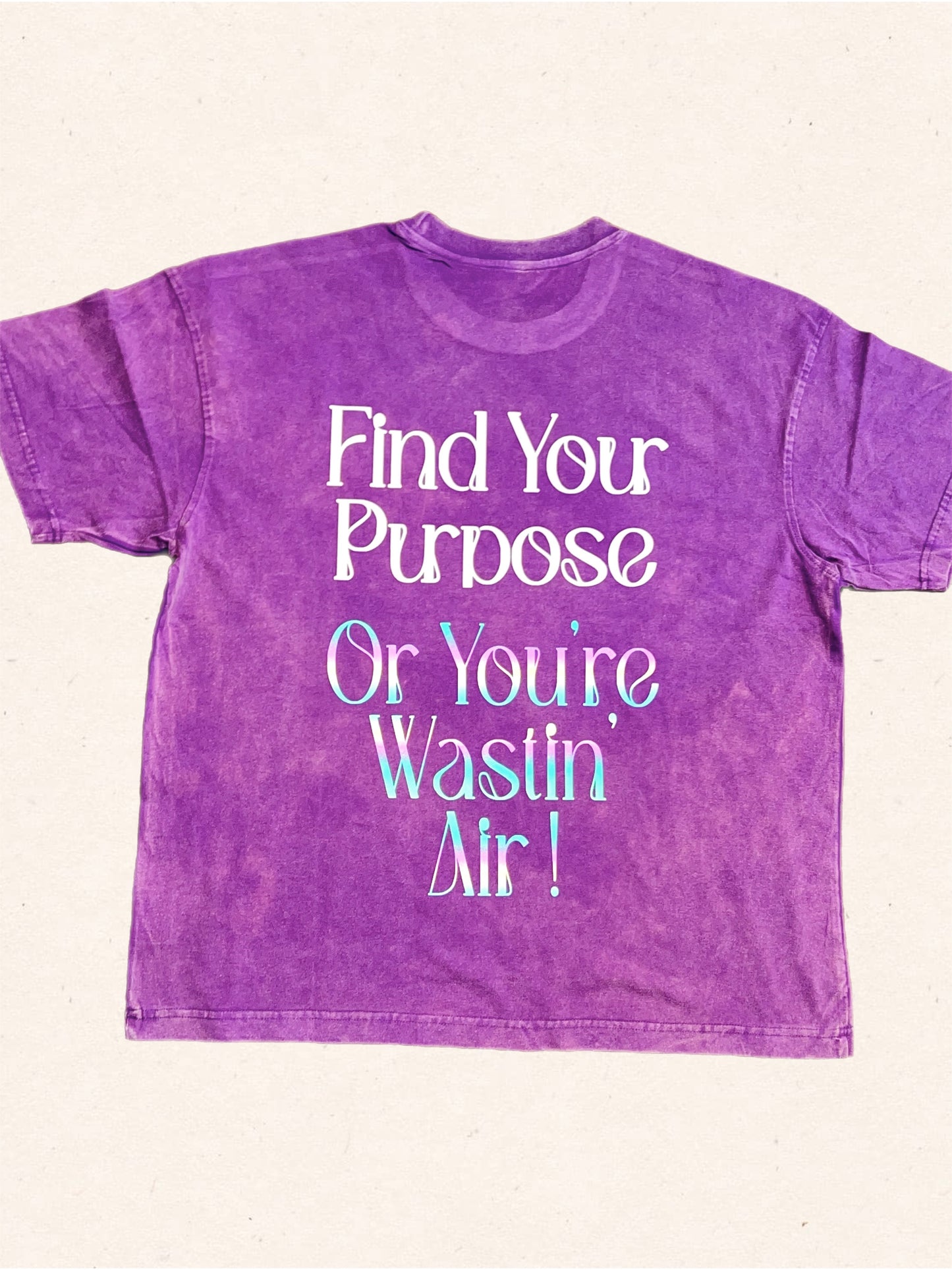 MakeMovesNotExcusez "FindYourPurpose" Signature Unisex T-Shirt