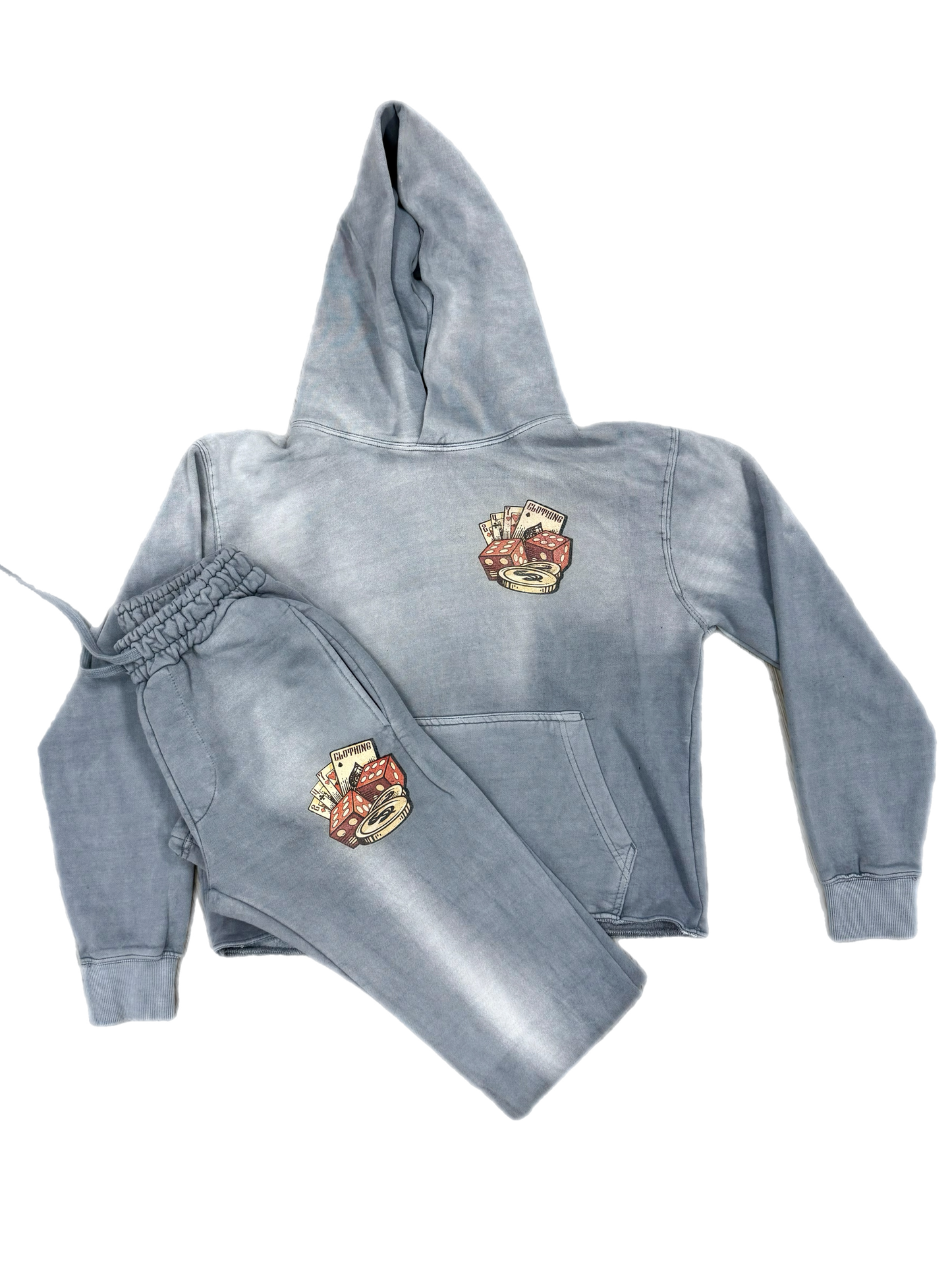 Twenty4Seven "Life's A Gamble" Heavyweight Stacked Sweatsuit