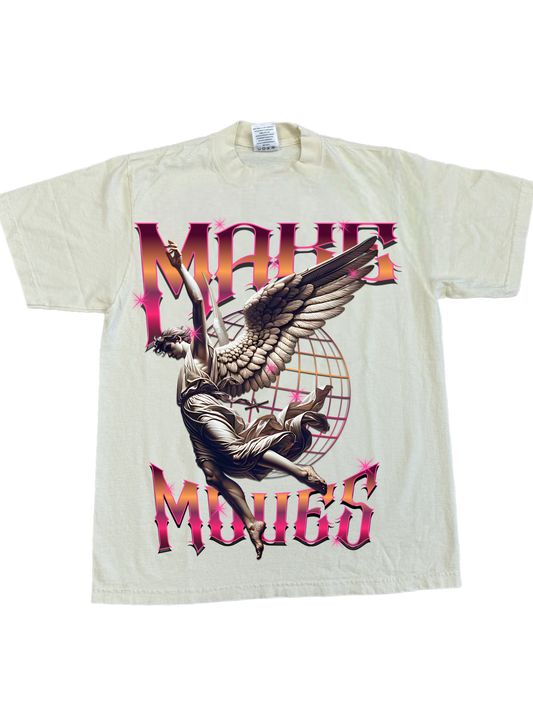 MakeMoves “Angel” Heavyweight T-Shirt