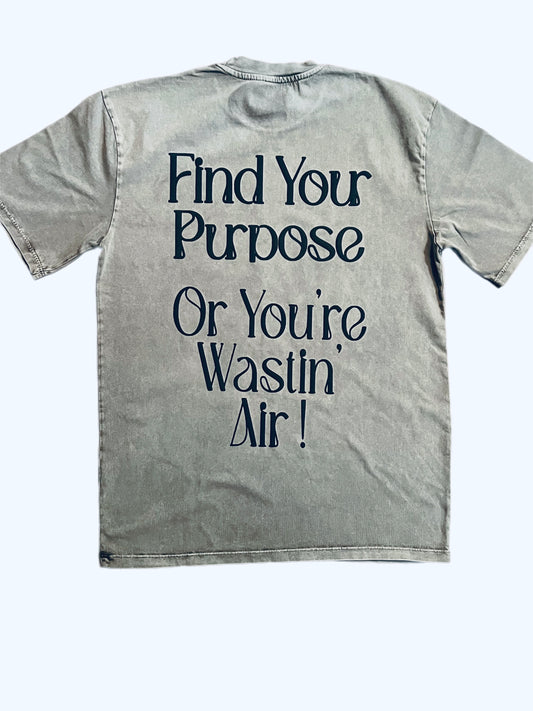 MakeMovesNotExcusez "FindYourPurpose" Signature Unisex T-Shirt