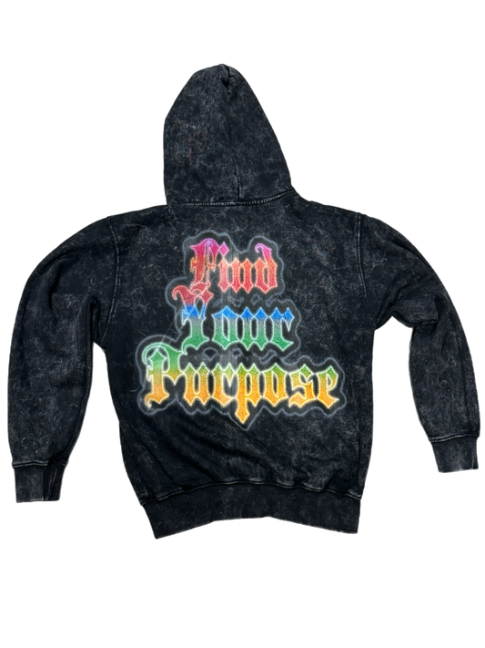 Twenty4Seven "PURPOSE" Heavyweight Zippered Unisex Hoodie