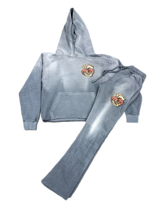 Twenty4Seven "Life's A Gamble" Heavyweight Stacked Sweatsuit